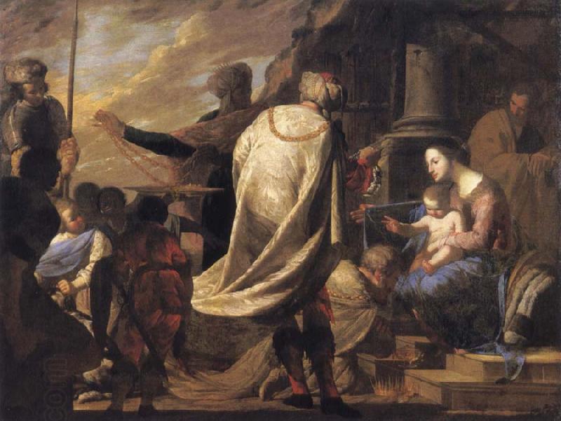 Bernardo Cavallino The adoration of the Magi oil painting picture